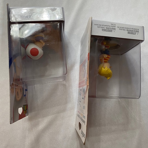 Nintendo Amiibo 2 piece Toad & Lucas 2015 NOS in original factory Sealed - Picture 10 of 11
